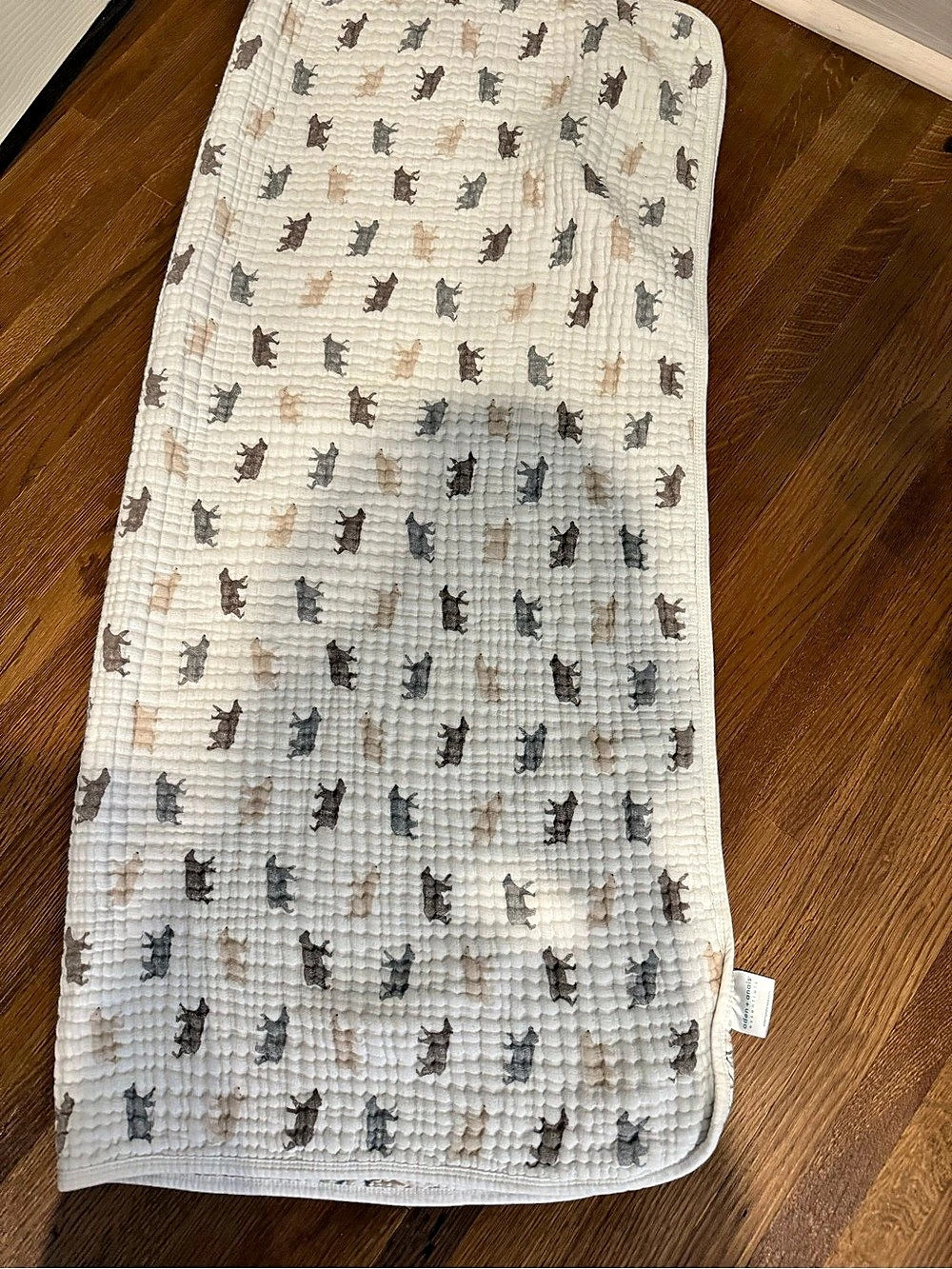 Baby Animal Print Swaddle Blanket